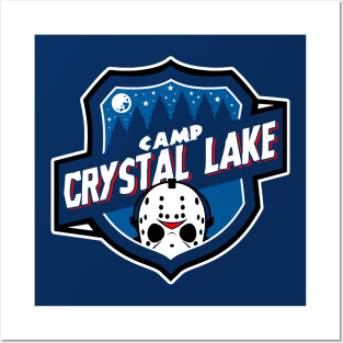 Camp Crystal Lake Badge Posters and Art